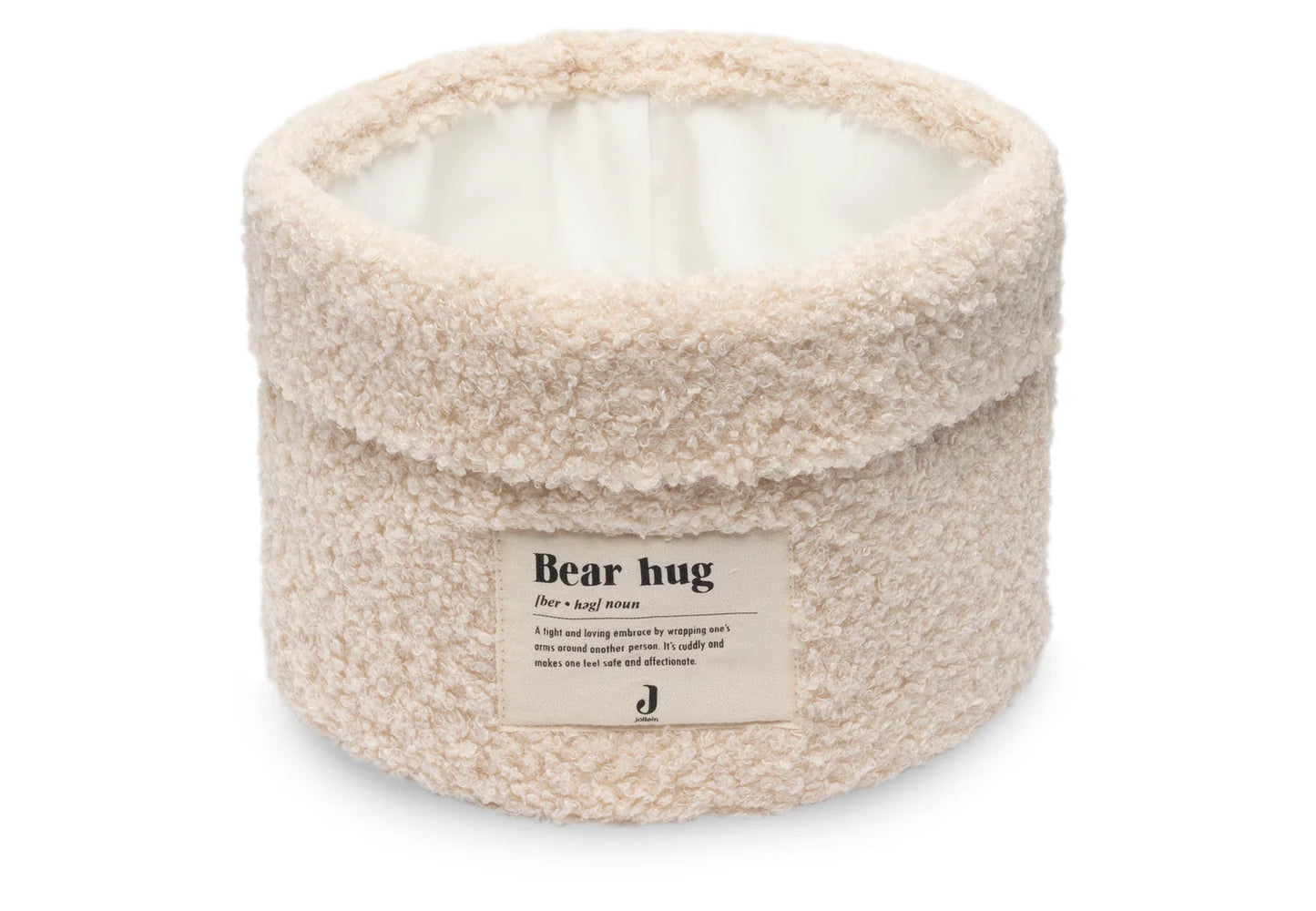 Boucle storage basket - Biscuit & Naturel