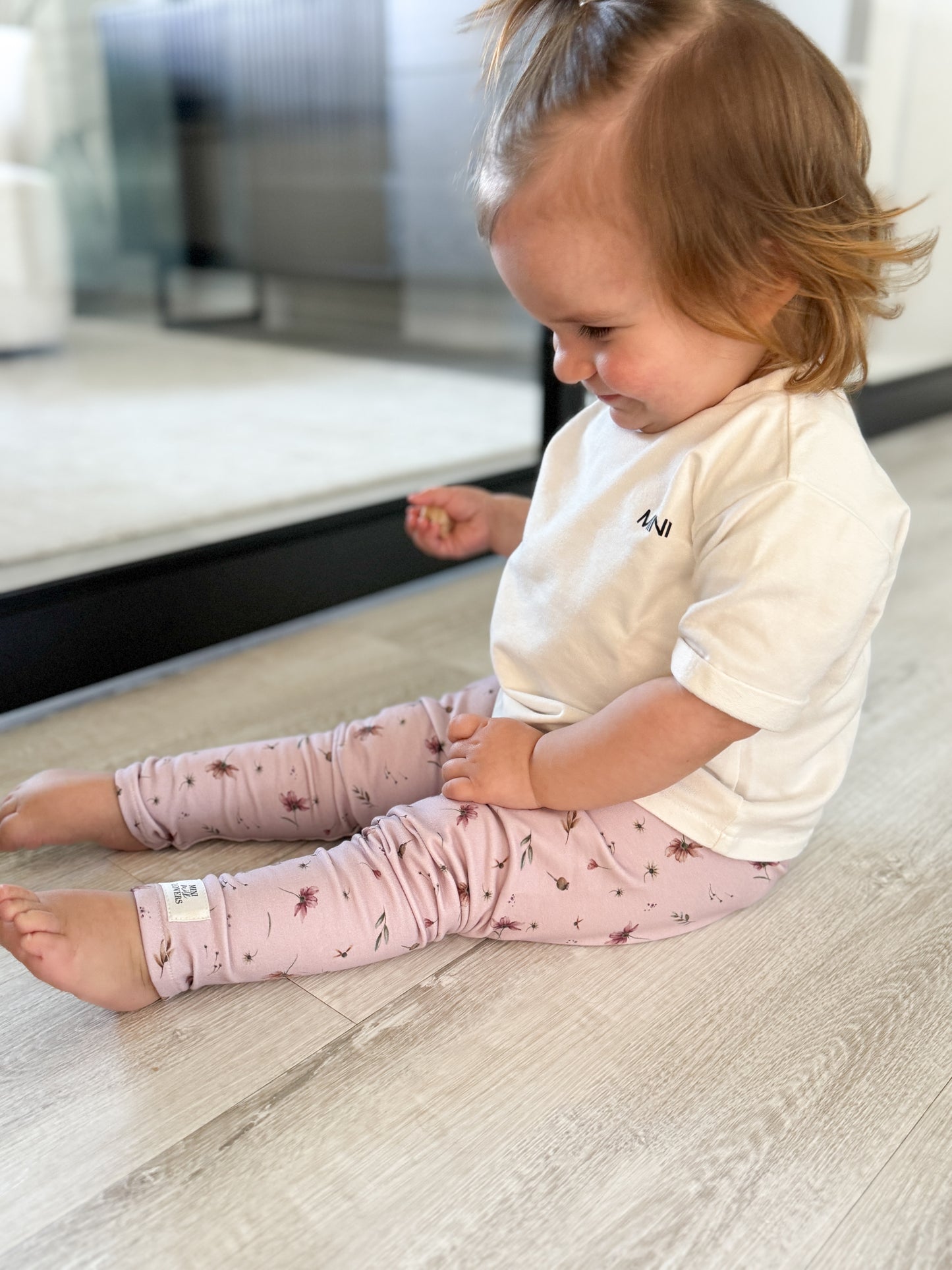 Pinky Flower Leggings