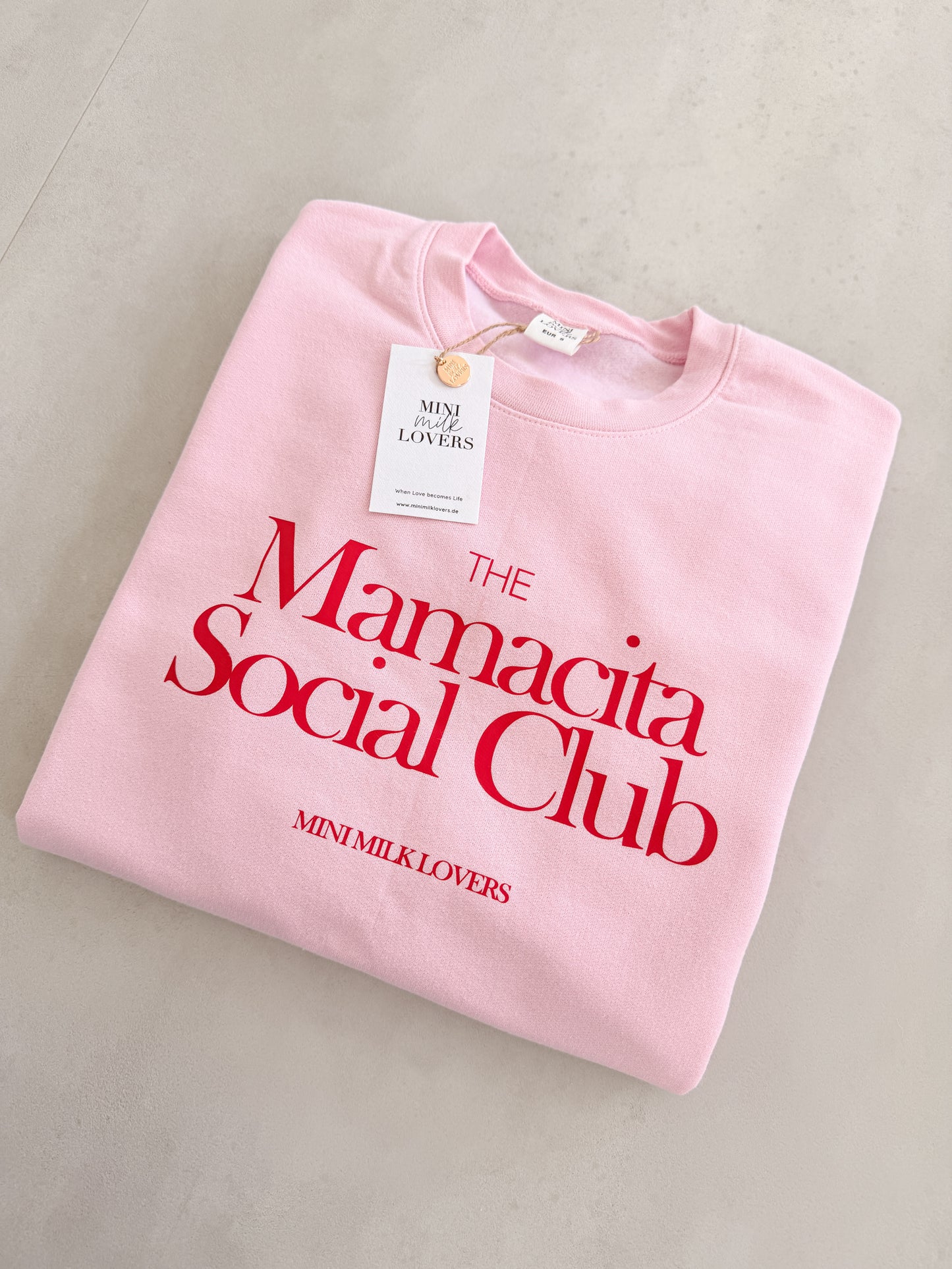 Mamacita Sweater, Pullover Rosa/Pink