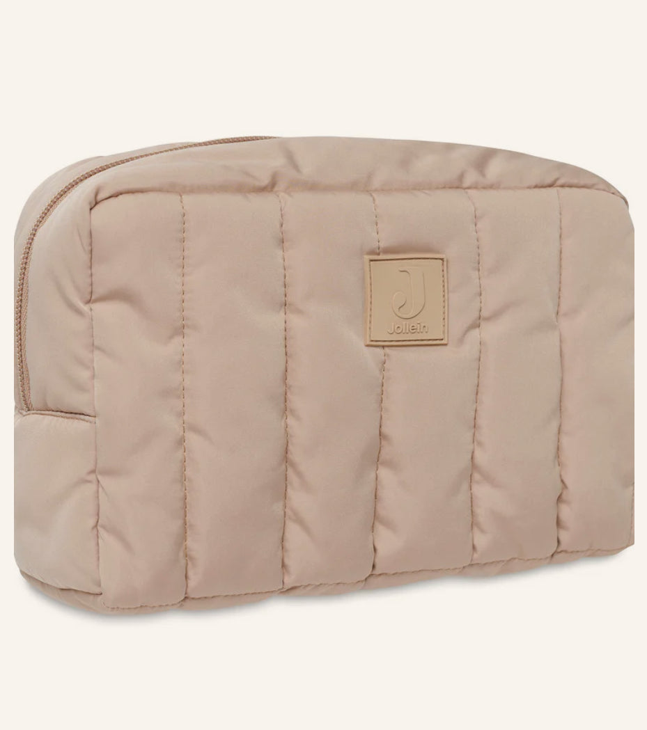 Jollein Pouch, Puffed Biscuit, Cosmetic Bag, Mini Diaper Bag