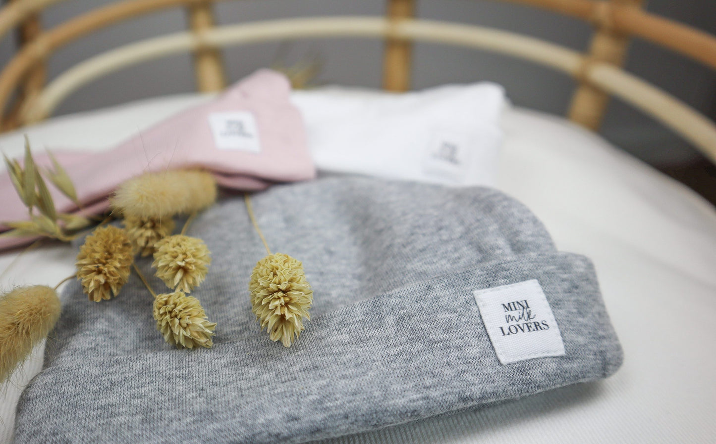 Bio Baumwoll Mütze Newborn