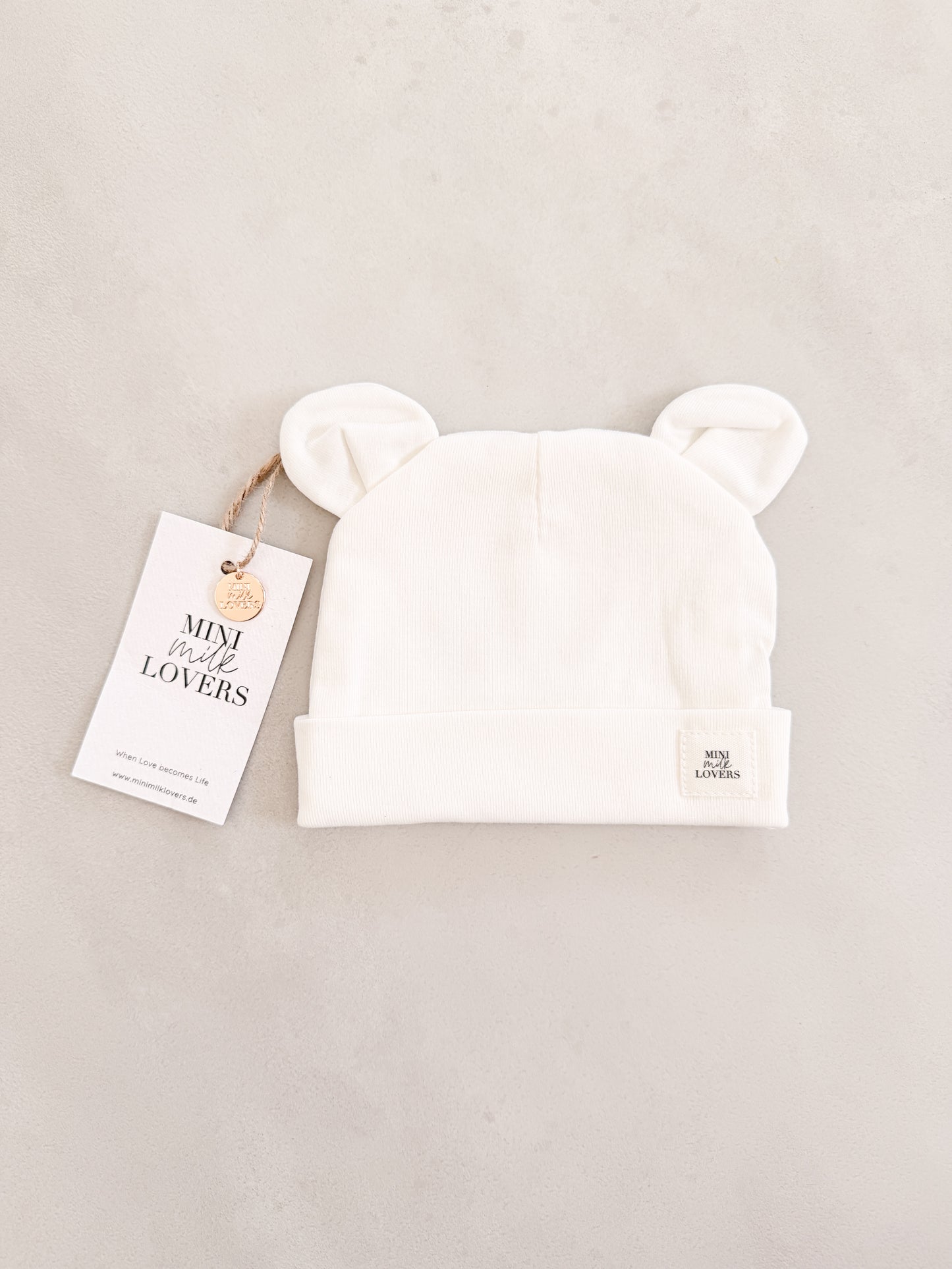 Bio Baumwoll Mütze Newborn