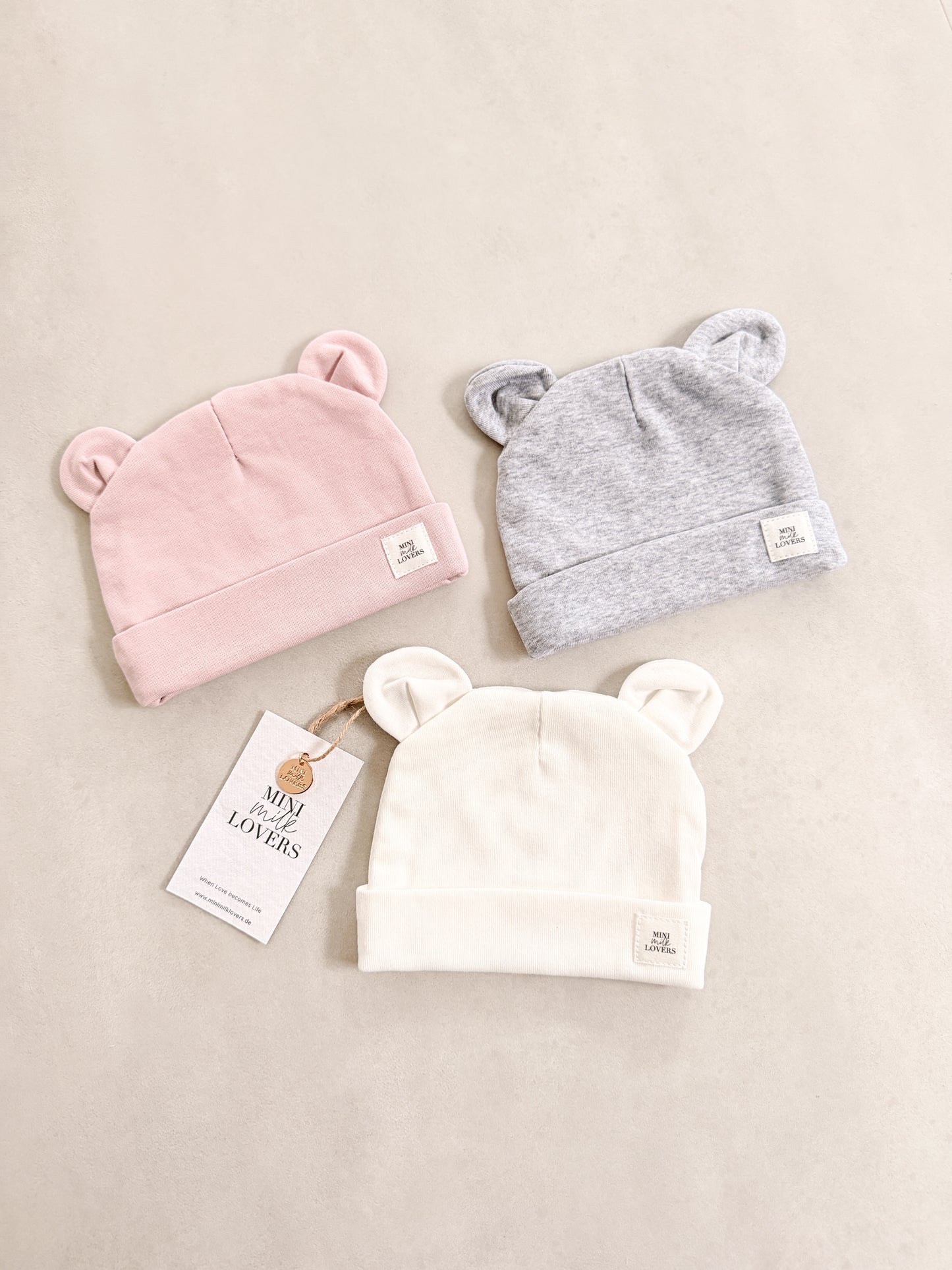 Bio Baumwoll Mütze Newborn