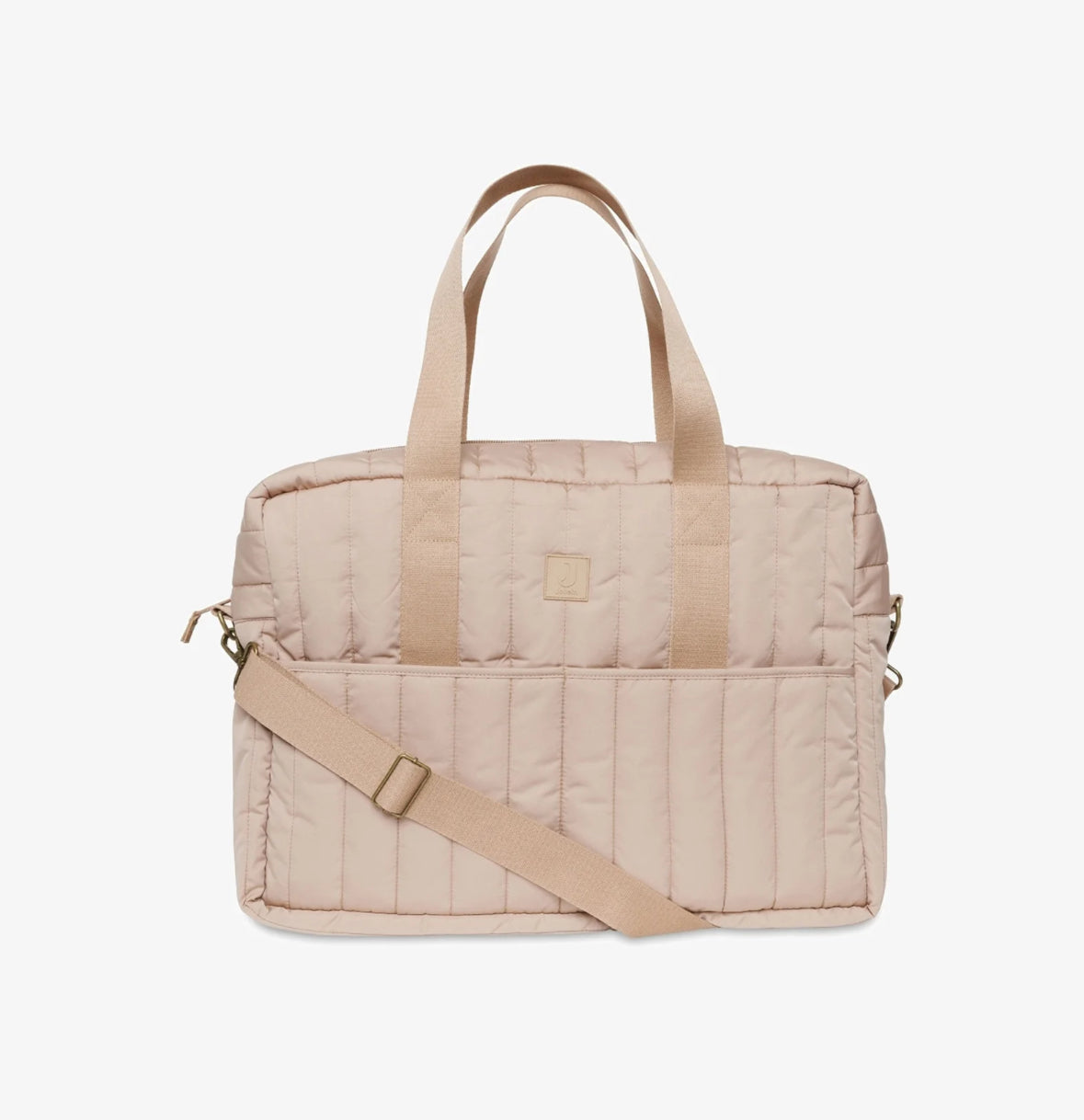Puffed Moss Jollein diaper bag, Biscuit color