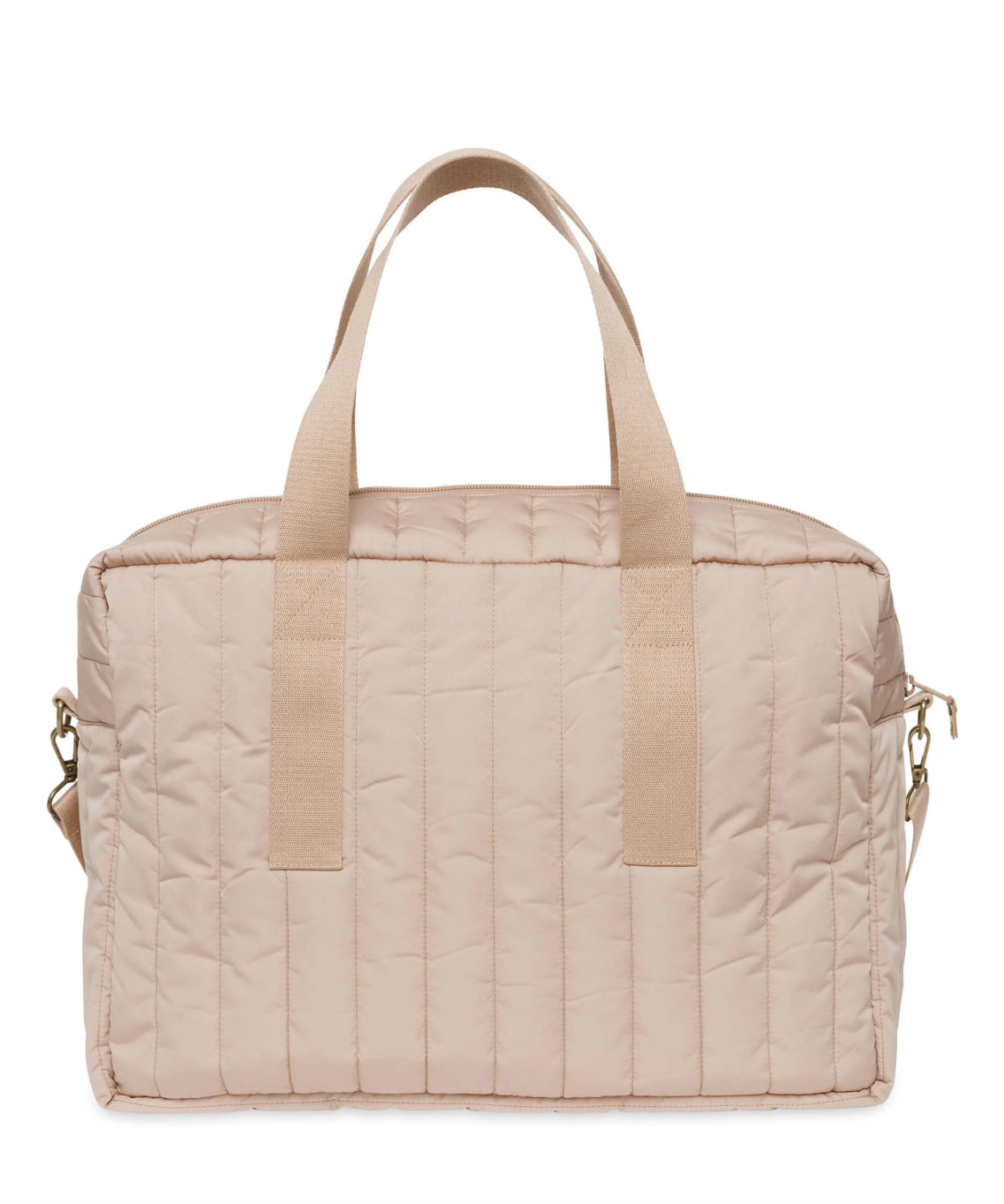 Puffed Moss Jollein diaper bag, Biscuit color