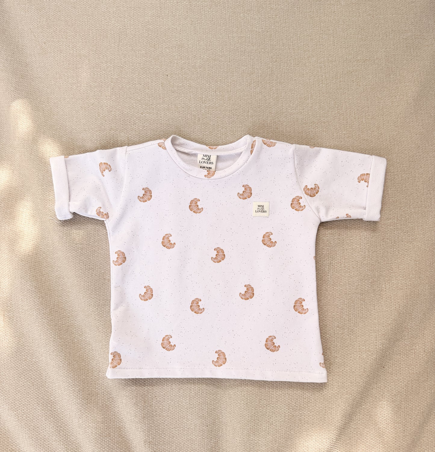 Croissant T-Shirt Offwhite