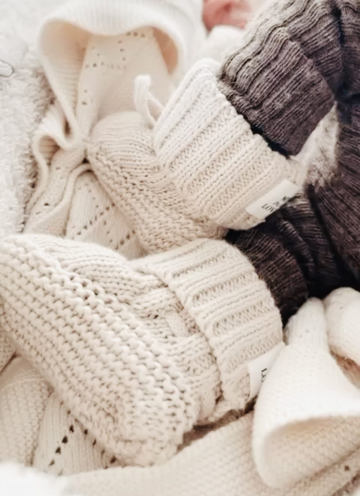 Bio Baumwoll Strickschuhe Handmade