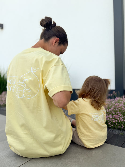 Lemon Juice T-Shirt, Adult, Mini & Me 🍋