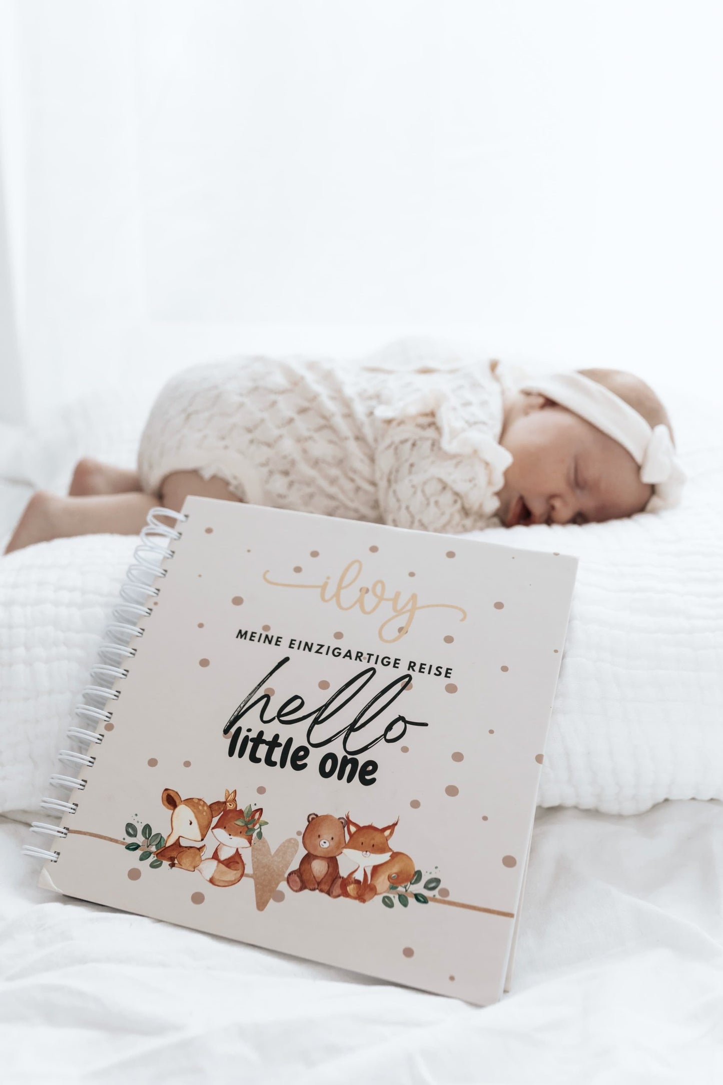 Hello Little One - Memory Album up to age 7 including milestone set