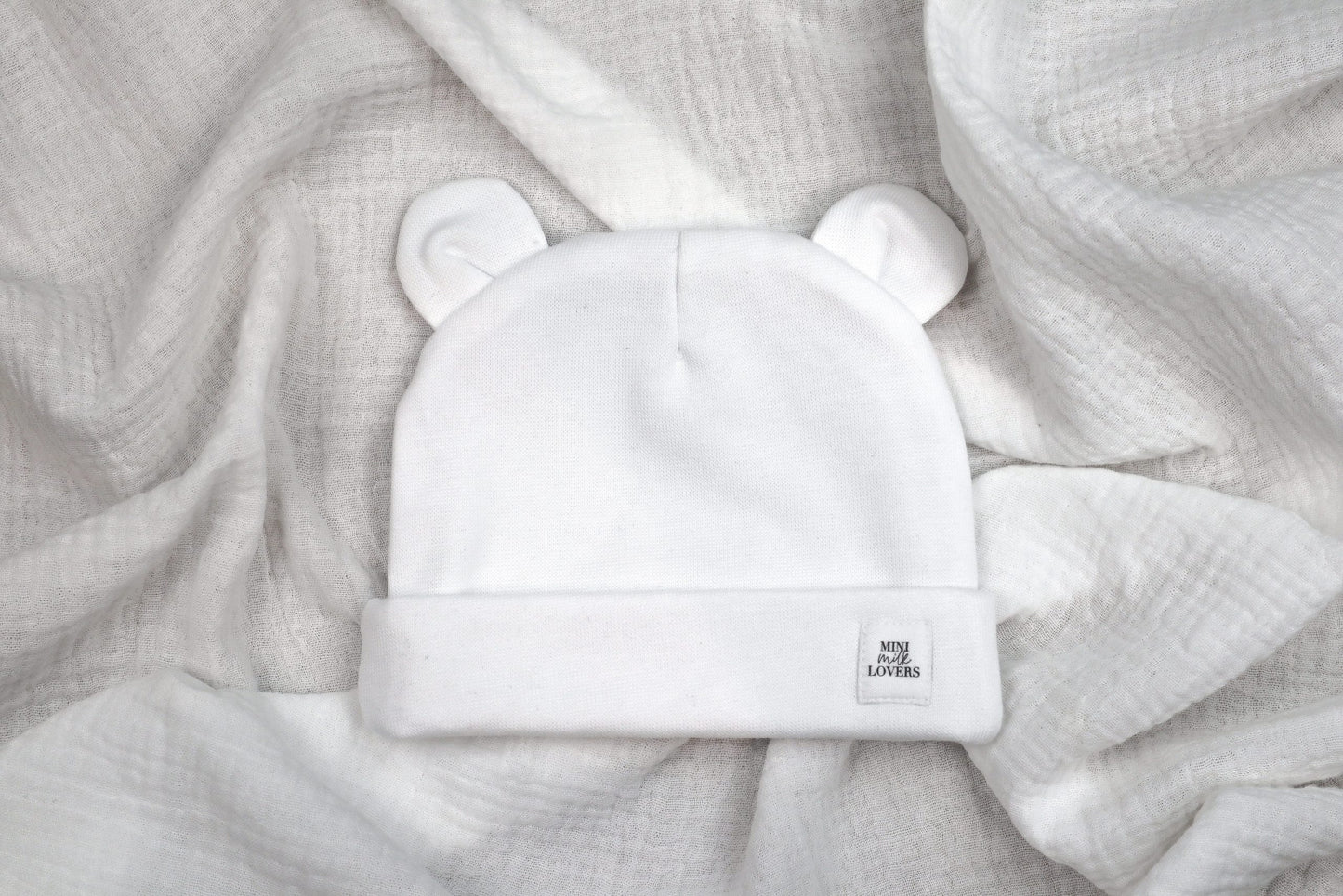 Bio Baumwoll Mütze Newborn