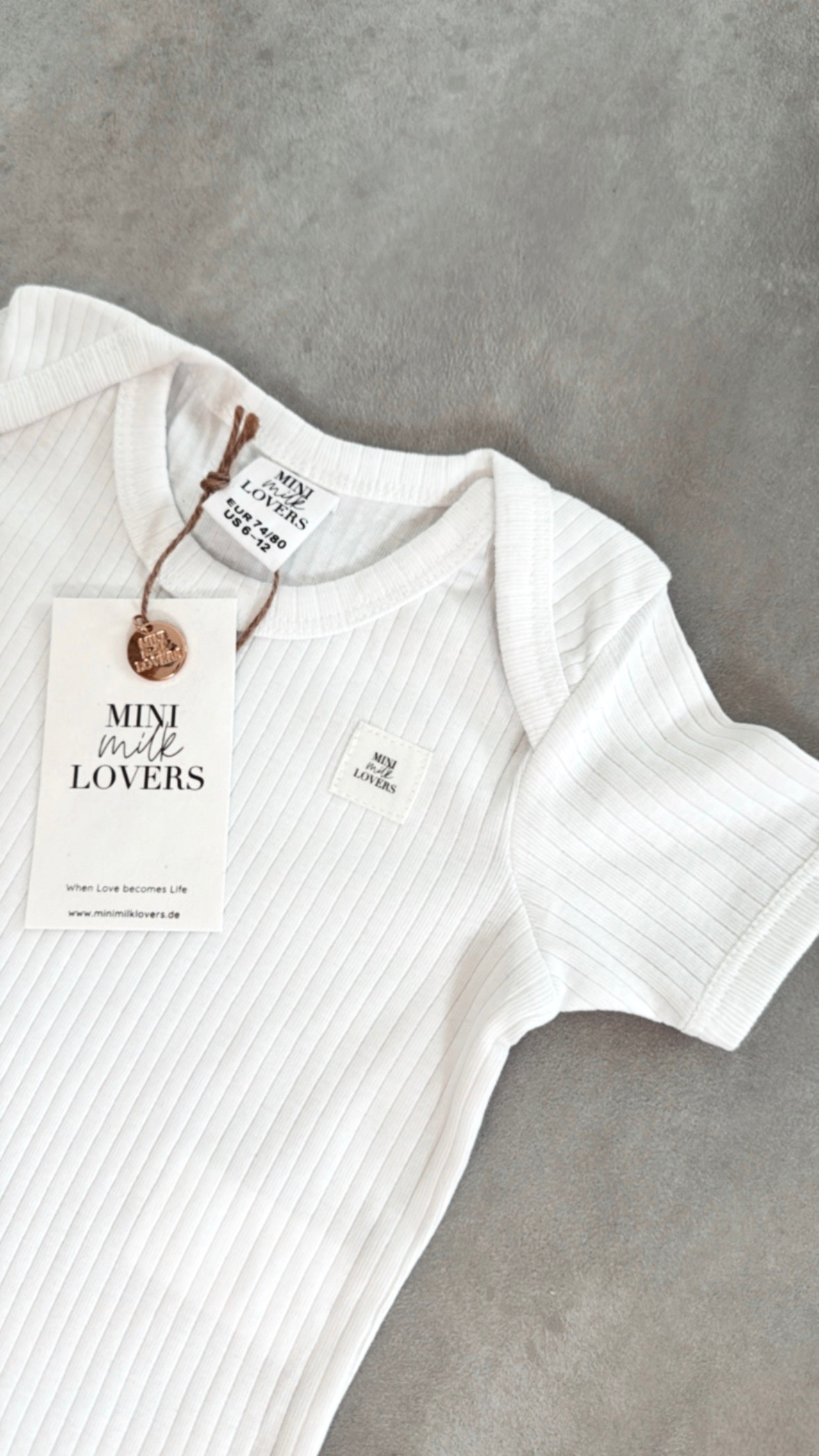 Bio Baumwoll Body Kurzarm