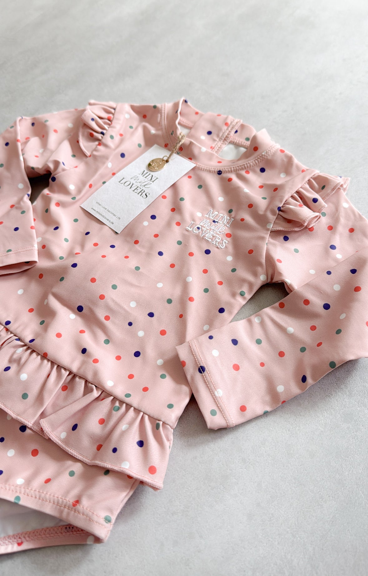 UV Anzug, Badeanzug, Swimsuit Dots Party