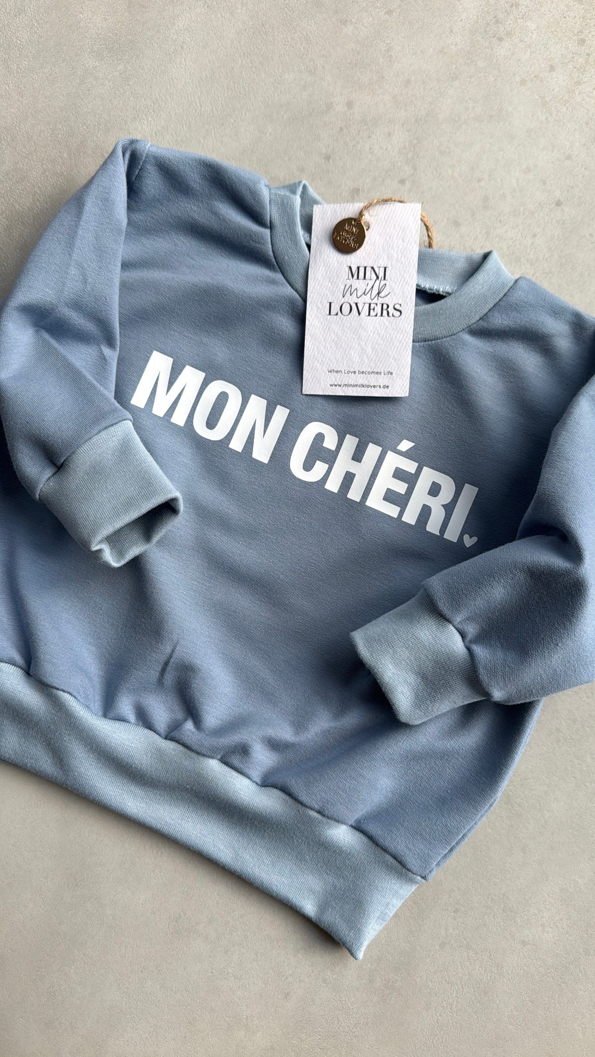 Mon Chèri - Mein Schatz Pullover in 5 Farben wählbar