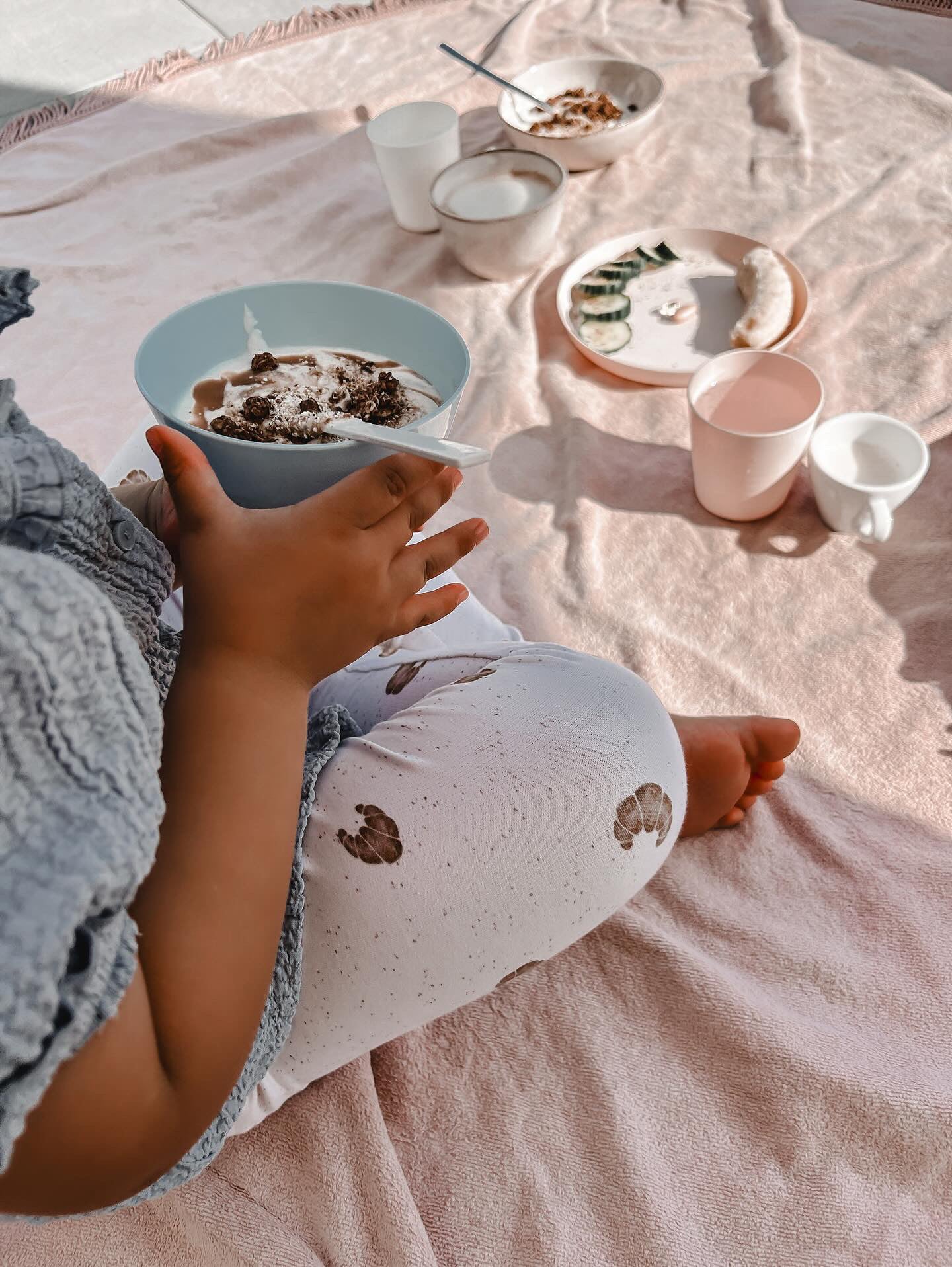 Croissant Leggings Offwhite