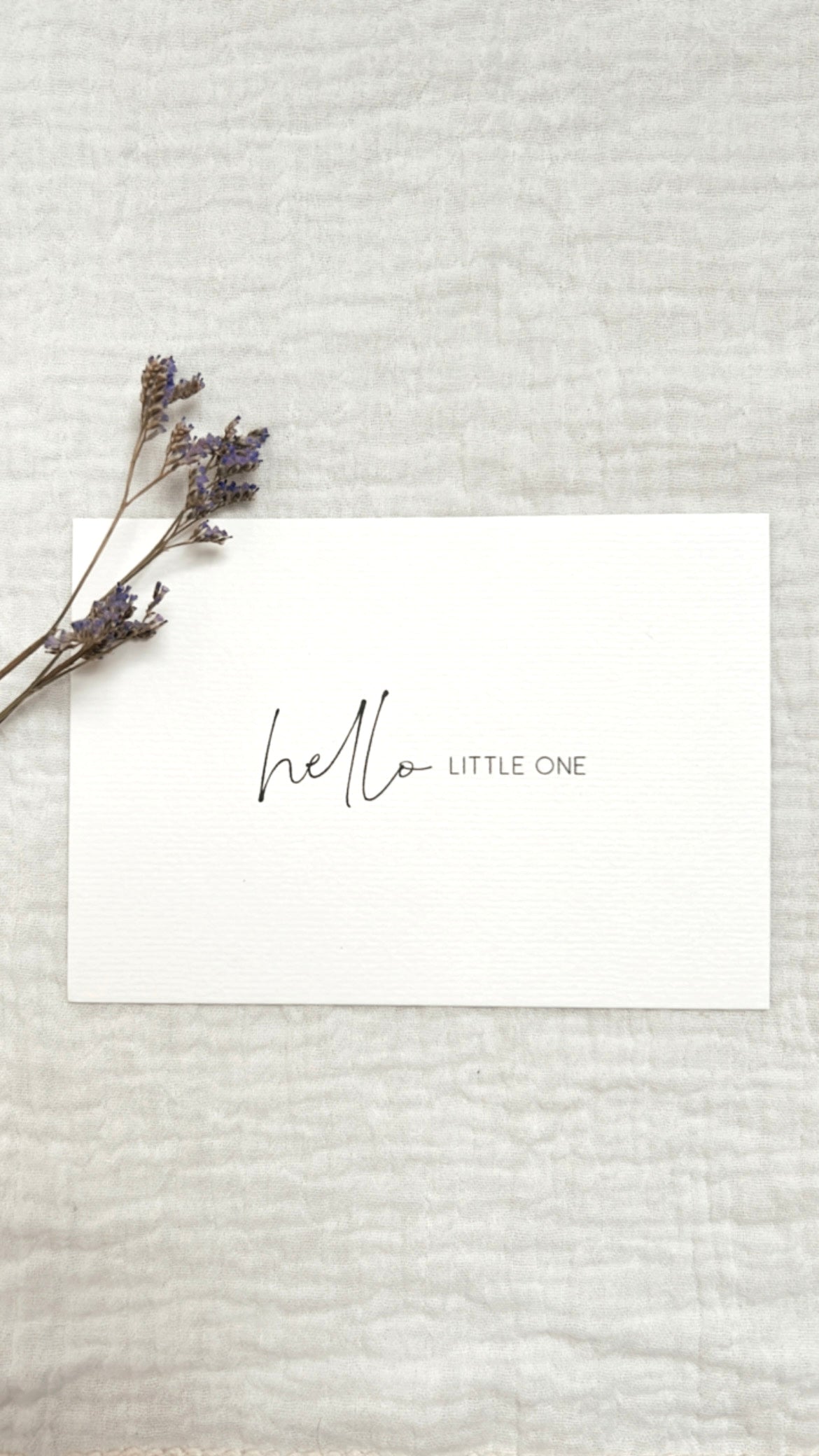 Geschenkbox Welcome little Girl