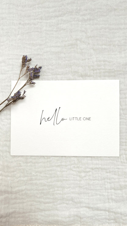 Geschenkbox Welcome little Girl