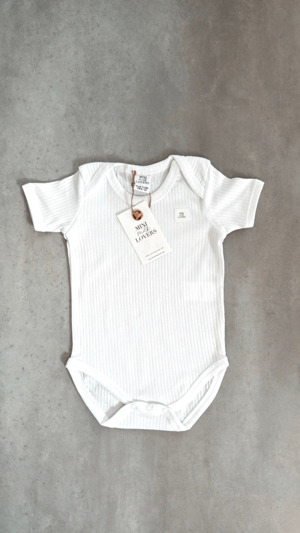 Bio Baumwoll Body Kurzarm