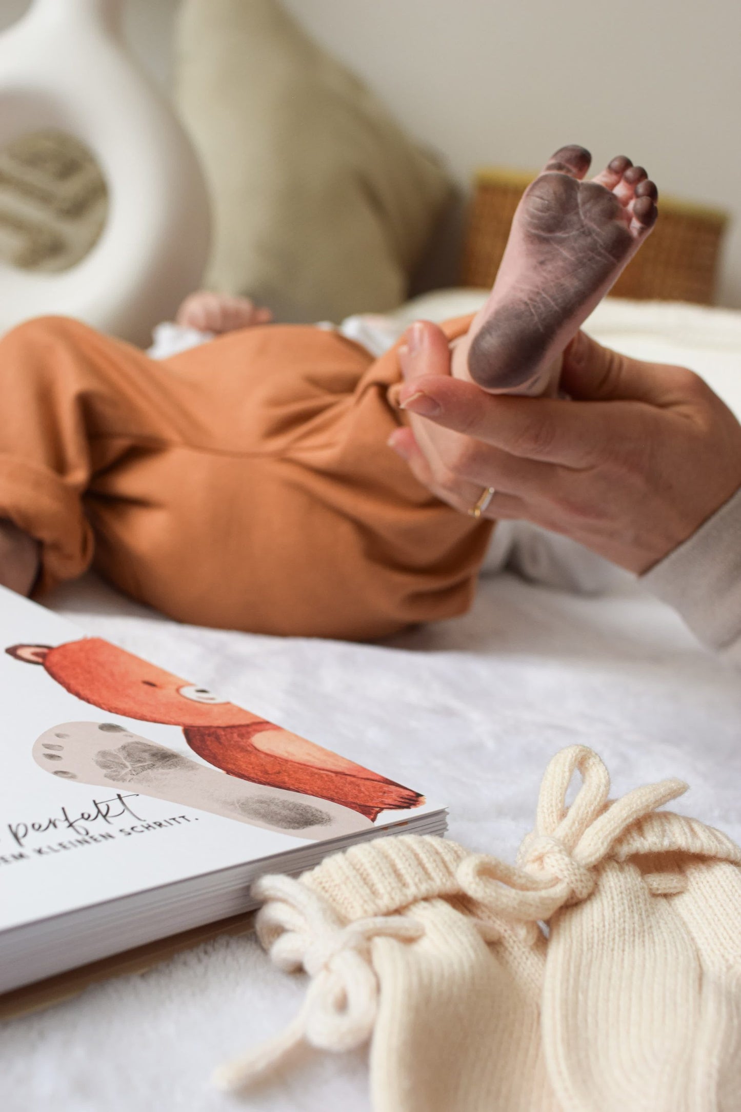 Hello little One - Erinnerungsalbum bis 7. Lebensjahr inkl. Meilensteinset