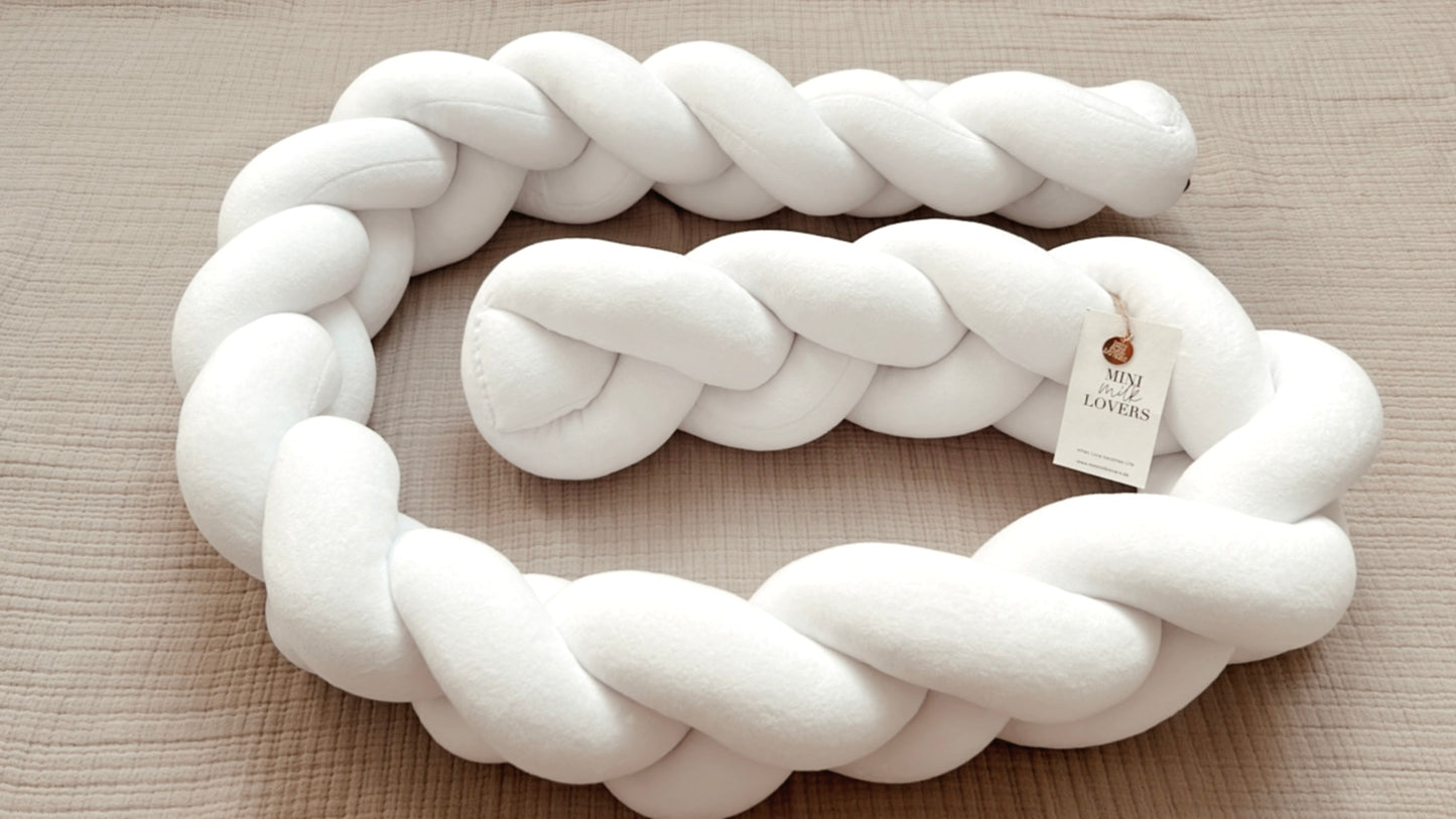 Handgefertigte Bettschlange 2m