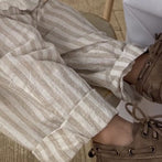 Wide Leg Hose aus Bio Baumwolle