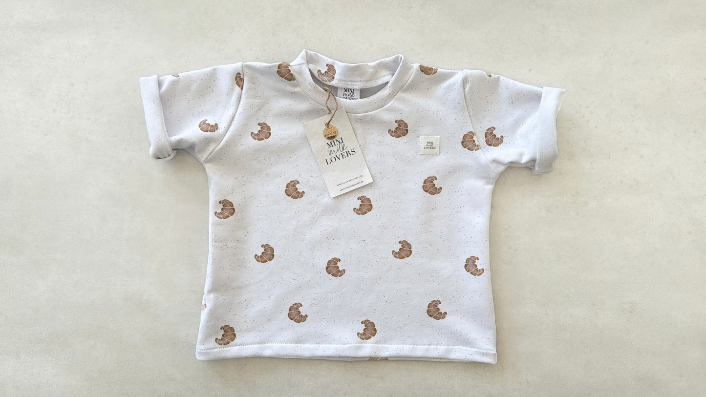 Croissant T-Shirt Offwhite