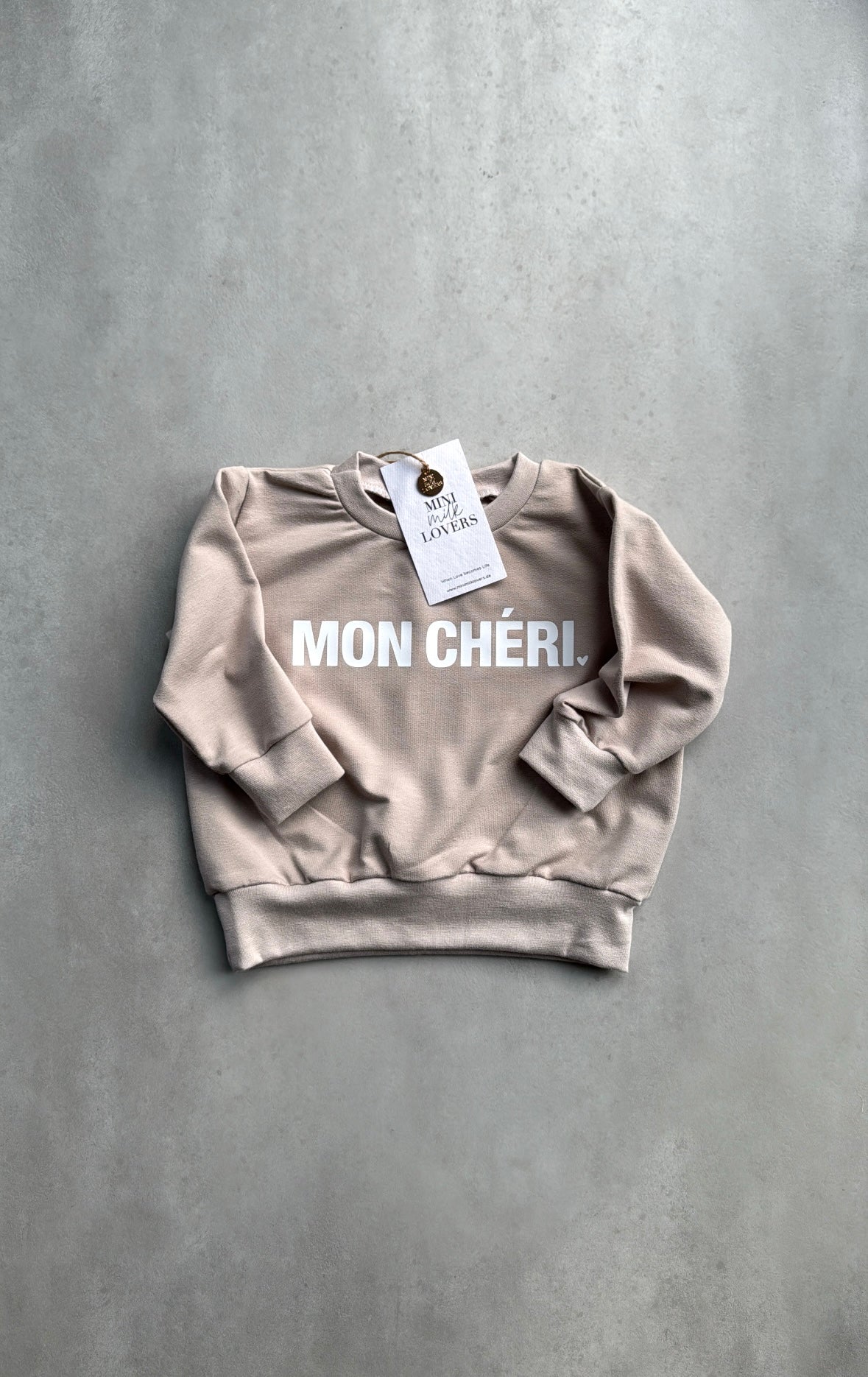 Mon Chèri - Mein Schatz Pullover in 5 Farben wählbar