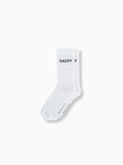 Famvibes Daddy Socken Weiss