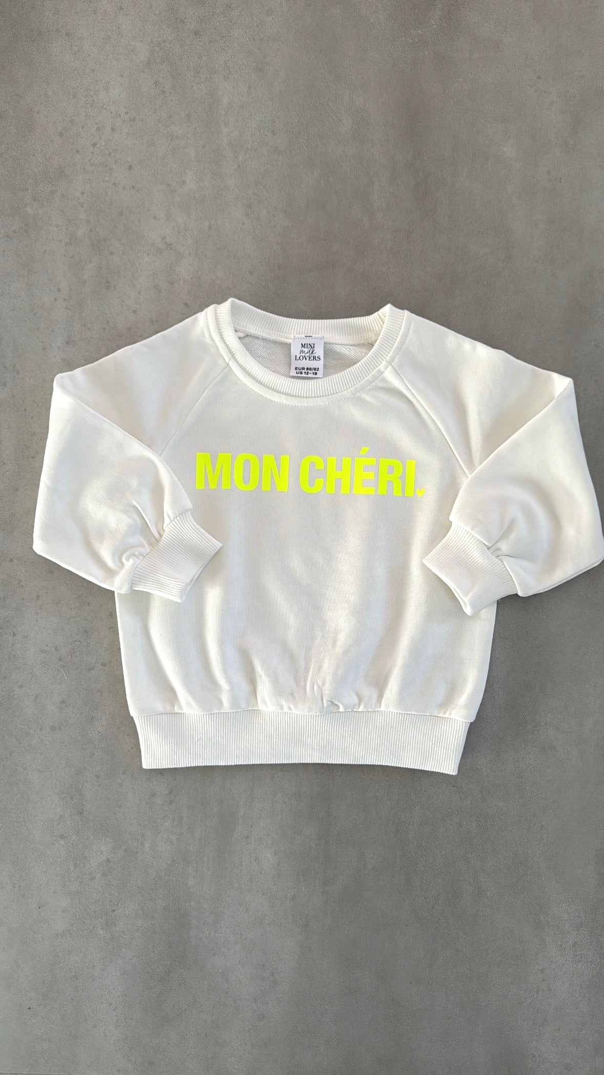 Mon Chèri - Mein Schatz Pullover in 5 Farben wählbar