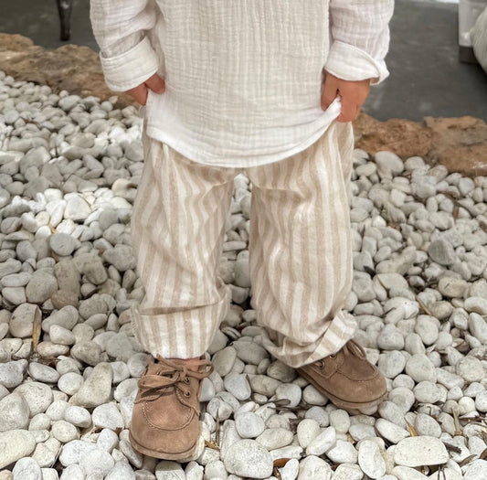 Wide Leg Hose aus Bio Baumwolle