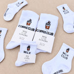 Coffee Club & Milk Club BUNDLE, Familien Socken  -  Paket (3 Paar)