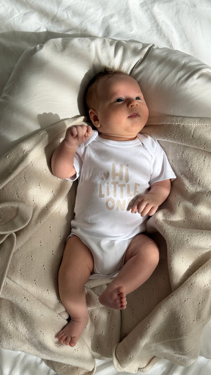 Hi Little One Body aus Bio Baumwolle