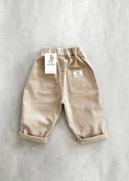 Wide Leg Hose aus Bio Baumwolle