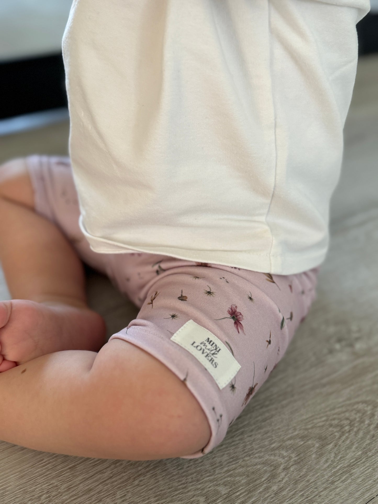 Pinky Flower Radler Leggings