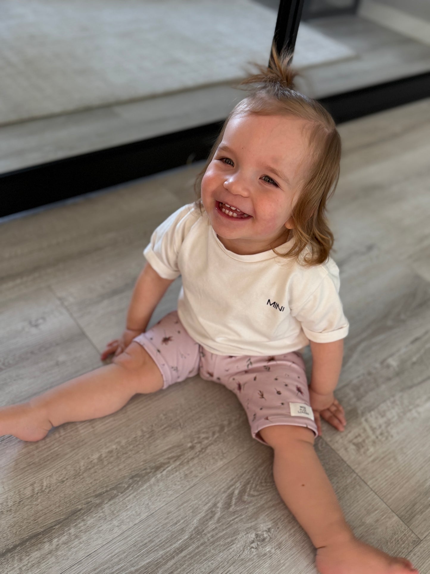 Pinky Flower Radler Leggings