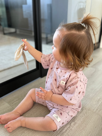 Pinky Flower Radler Leggings