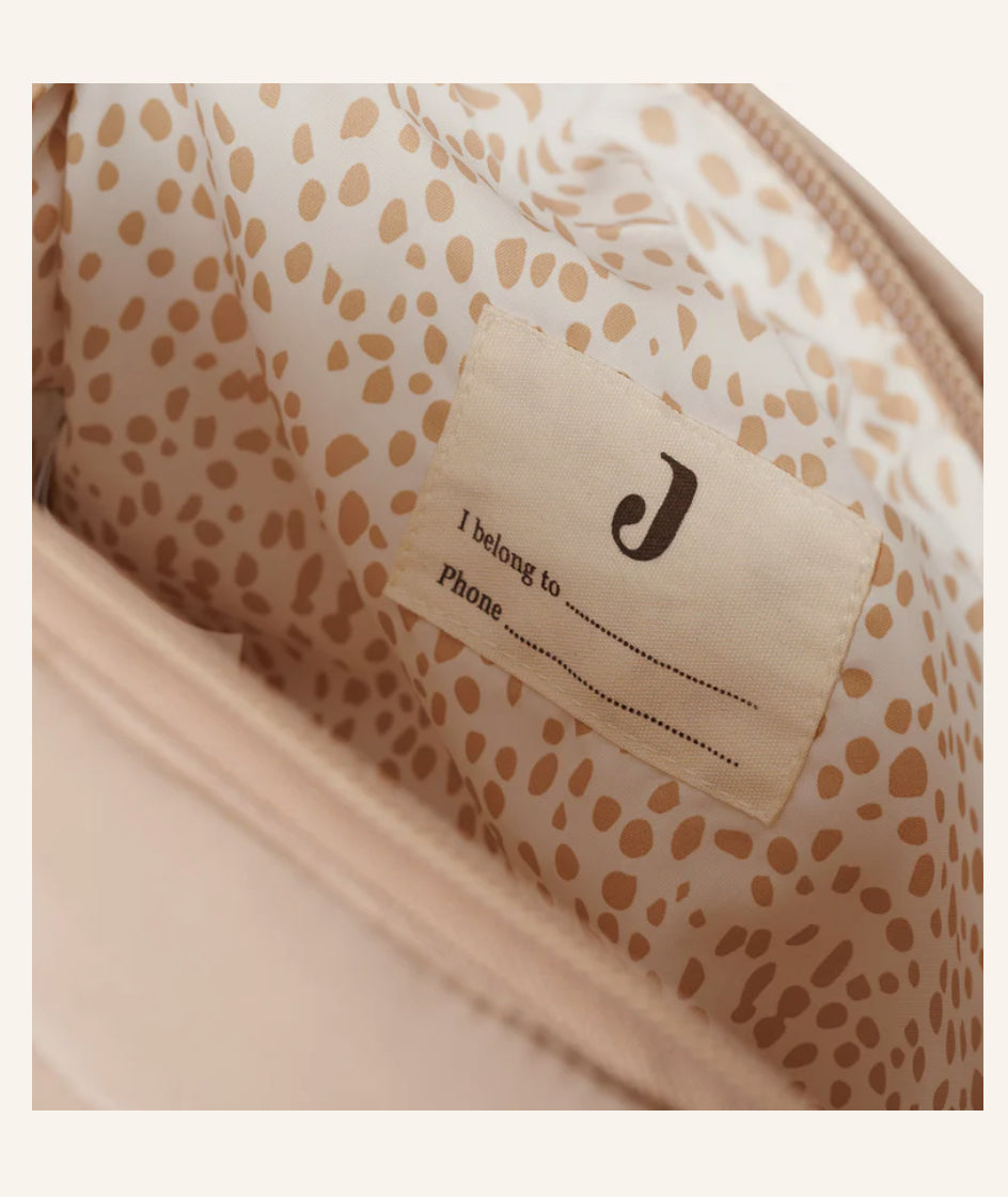 Jollein Beutel, Puffed Biscuit, Kosmetiktasche, Mini Wickeltasche