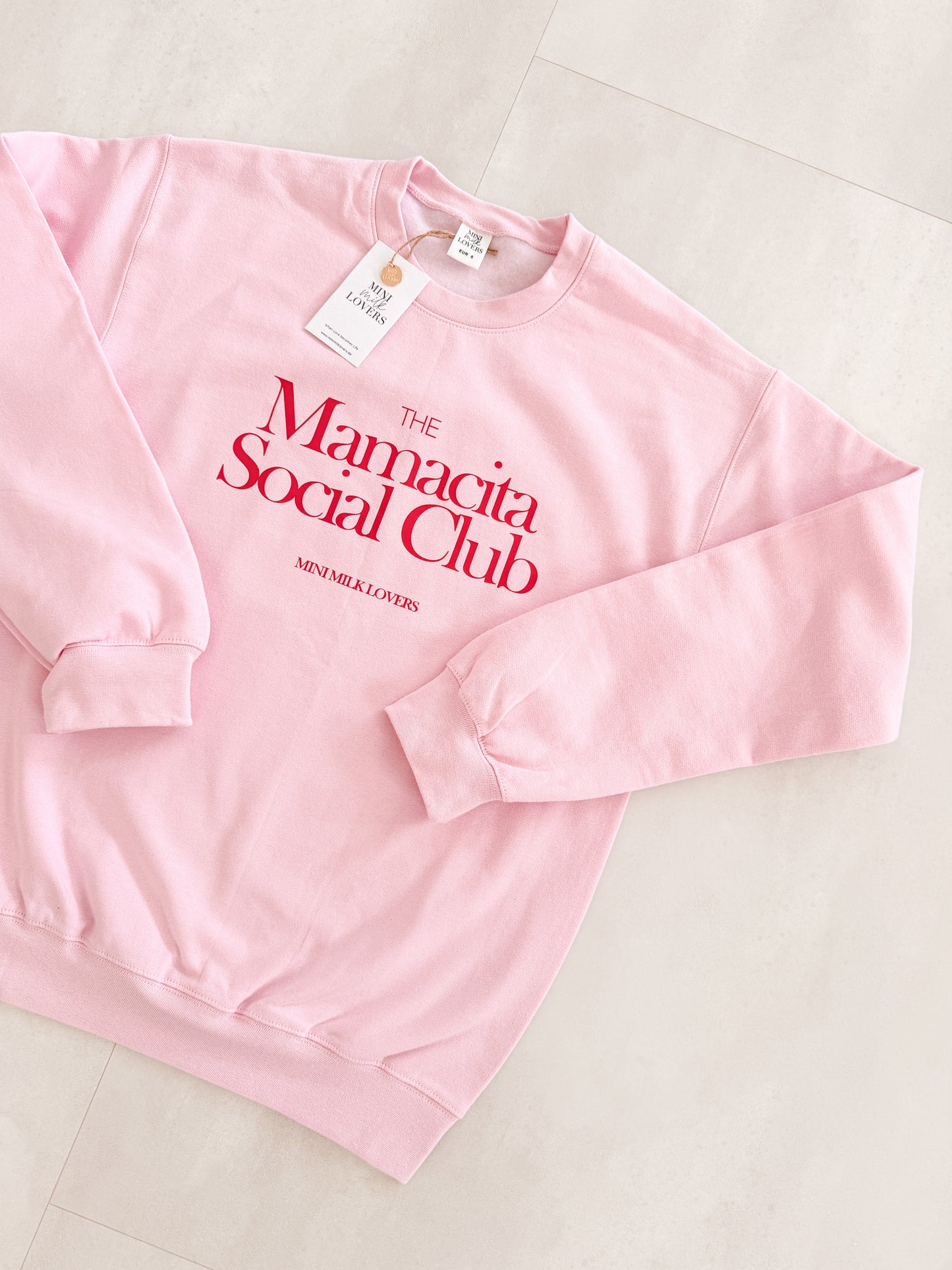 Mamacita Sweater, Pullover Rosa/Pink