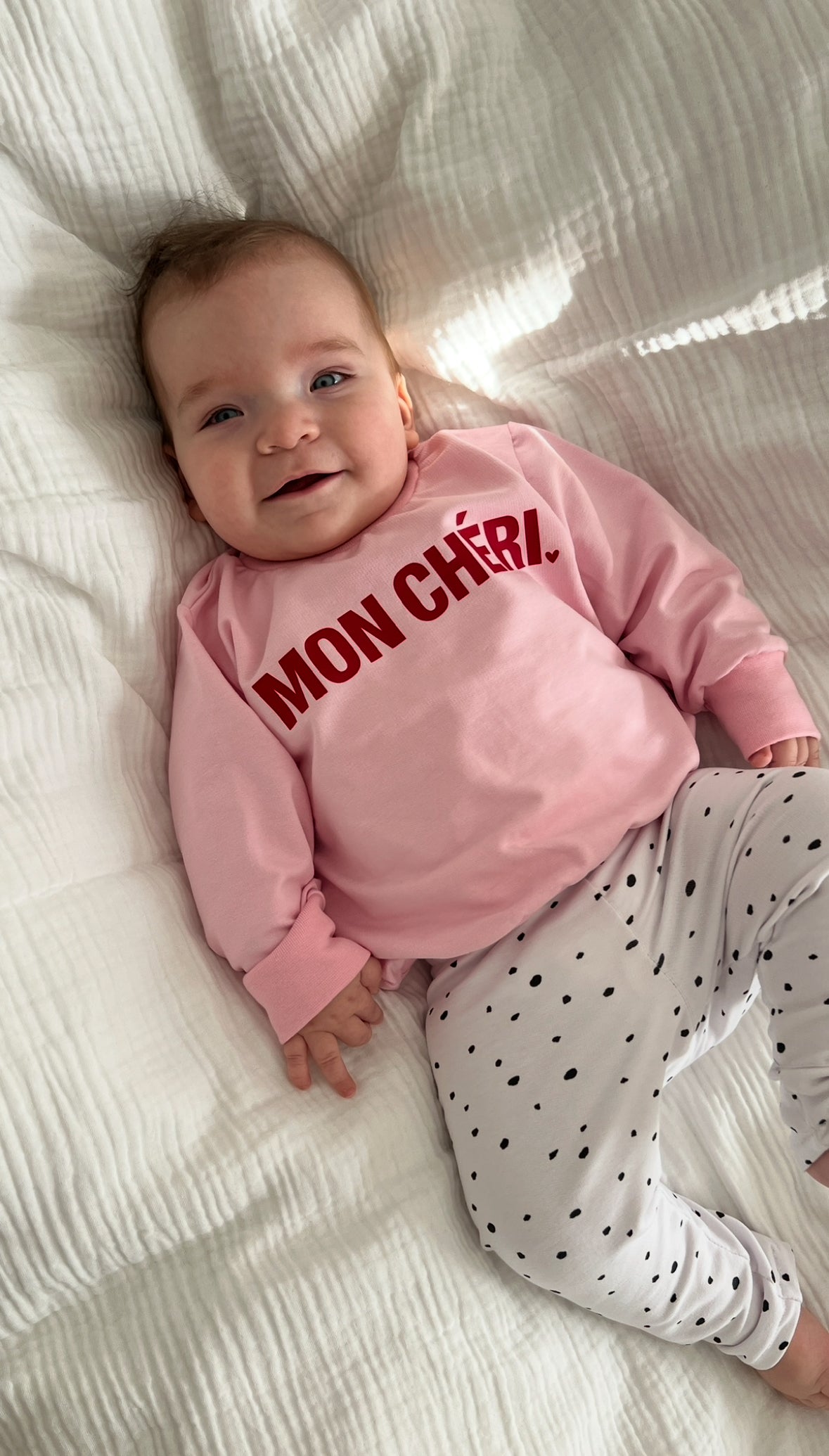 Mon Chèri - Mein Schatz Pullover in 5 Farben wählbar