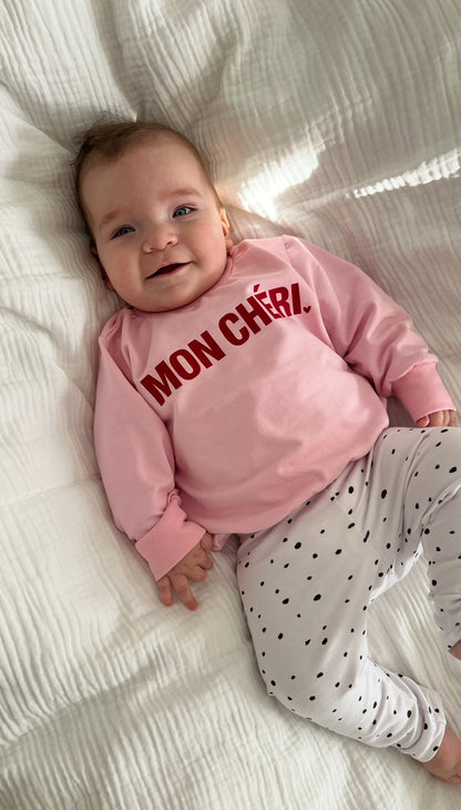 Mon Chèri - Mein Schatz Pullover in 5 Farben wählbar