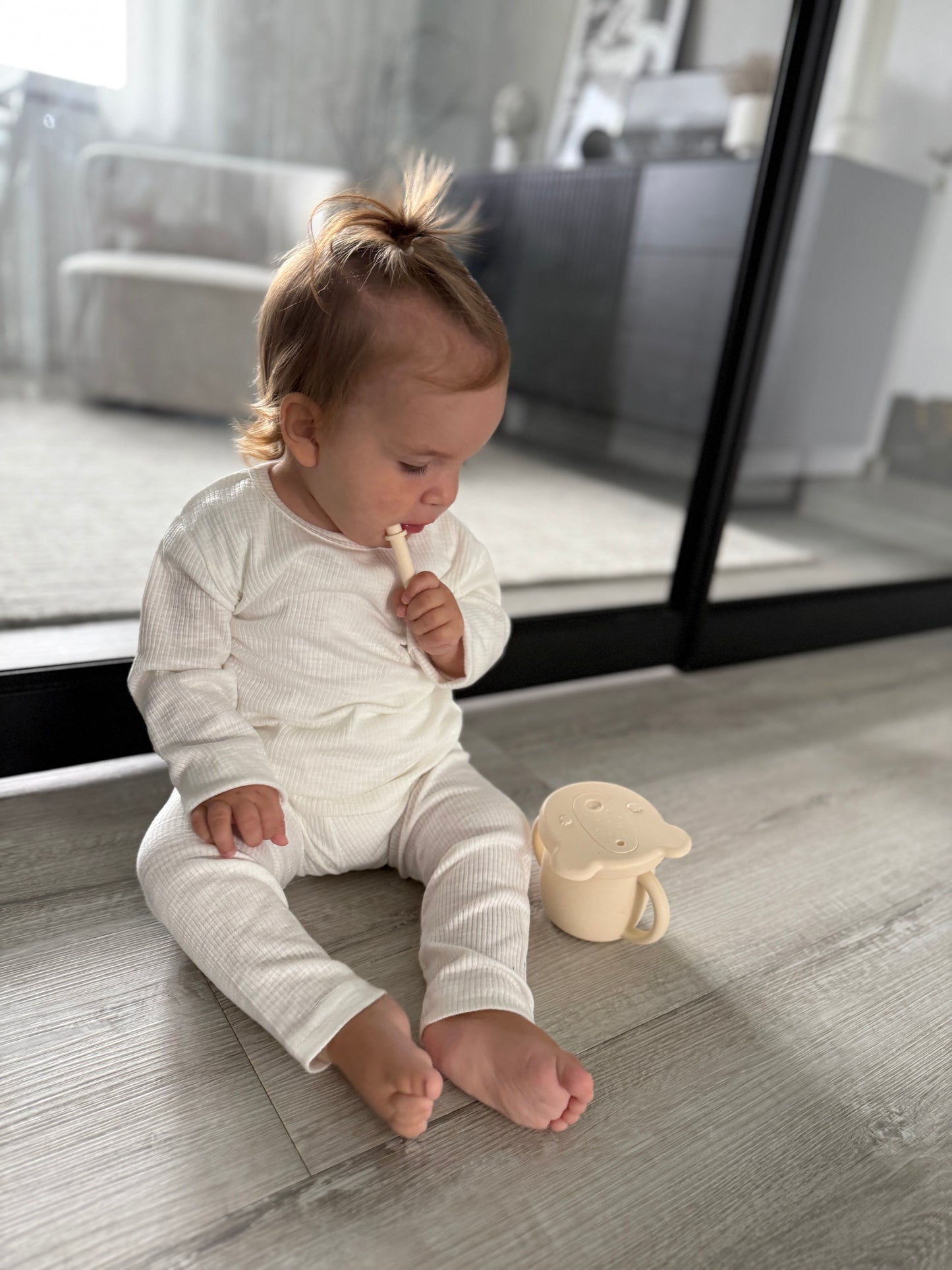 Gemütliches Home Outfit BUNDLE, Beige & Offwhite (2 Outfits)