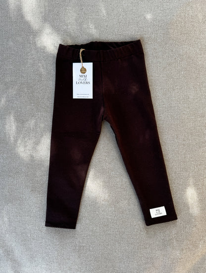 Leggings Chocolate Brown
