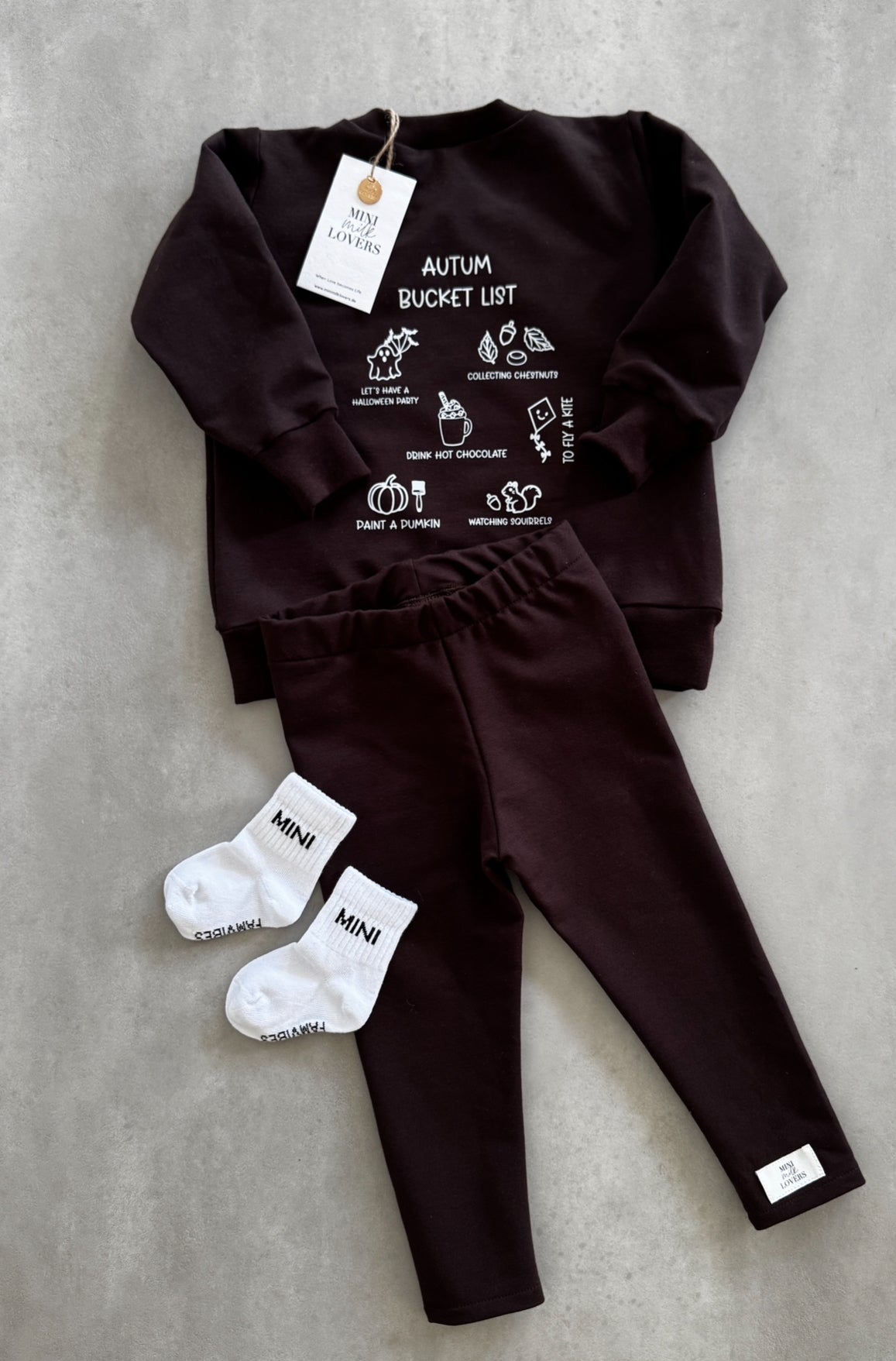 Leggings Chocolate Brown