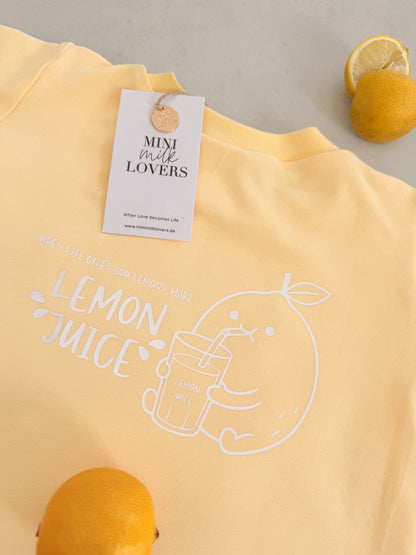 Lemon Juice T-Shirt, Hellgelb