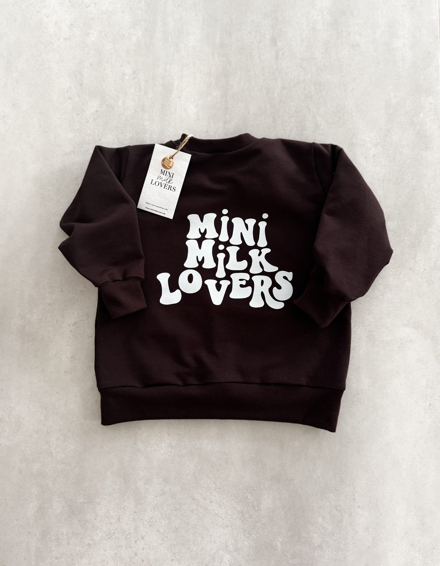 Retro Sweater in Chocolate Brown