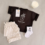 Milk Club T-Shirt Brown