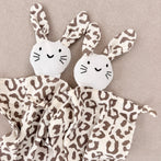 Bunny cuddly toy muslin