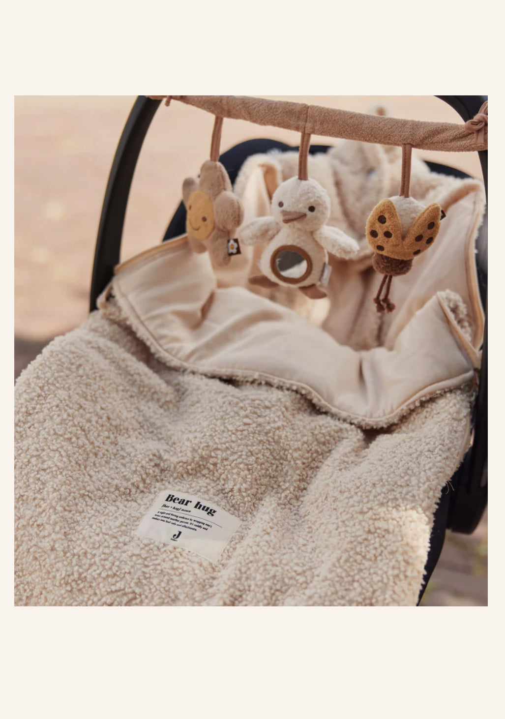 Fußsack Gruppe 0+ Boucle Naturel 3/5 Punkte