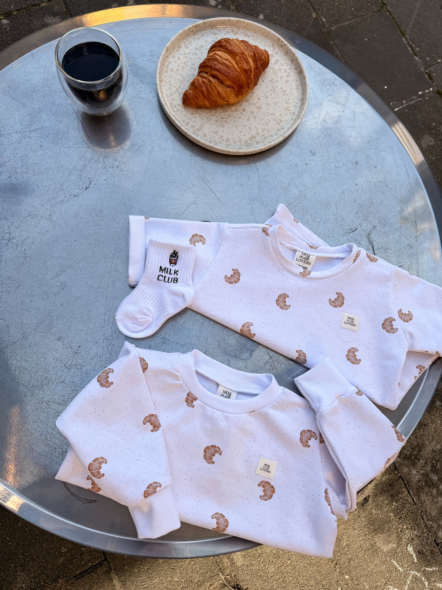 Croissant Sweater Off-white