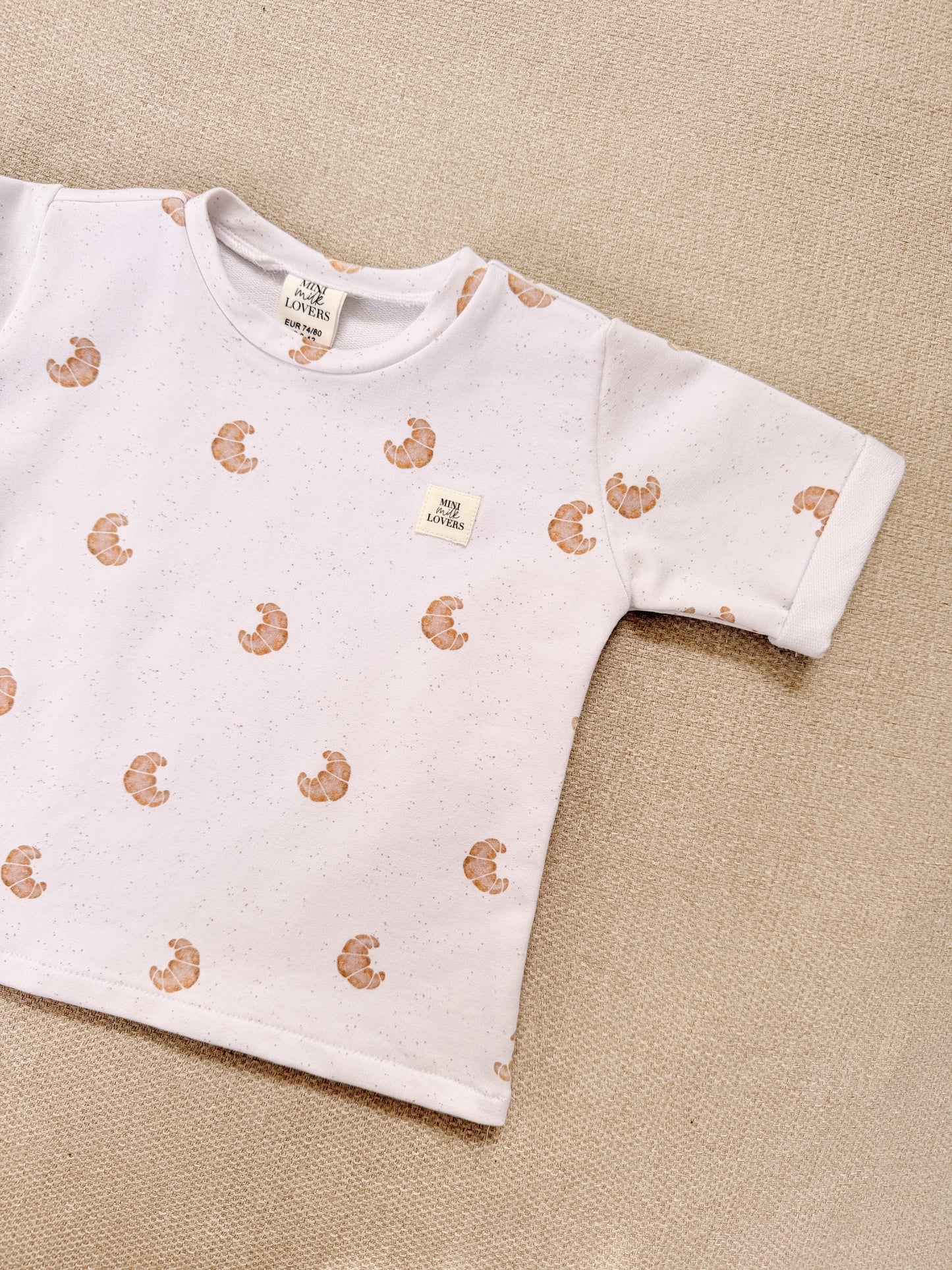 Croissant T-Shirt Offwhite