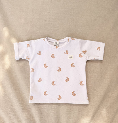 Croissant T-Shirt Offwhite